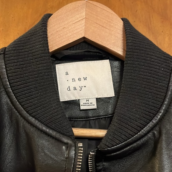 A NEW DAY faux leather bomber jacket - Picture 3 of 5